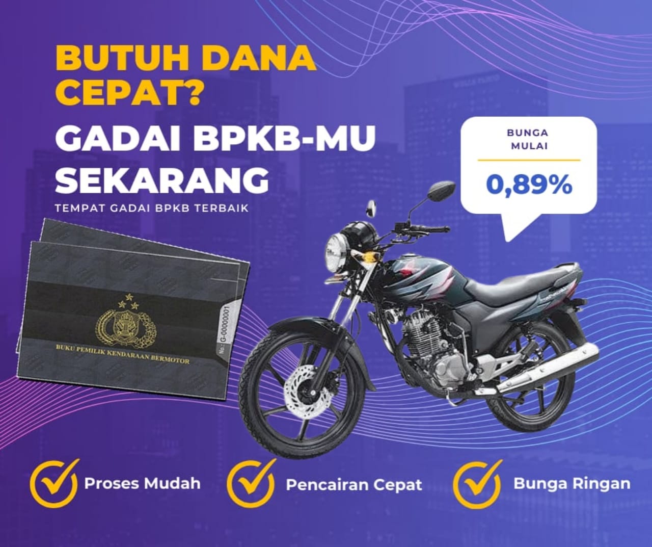 Pinjaman Dana Jaminan Bpkb Motor Honda Megapro Cw Dapat Pinjaman Berapa? Seperti Ini Simulasinya